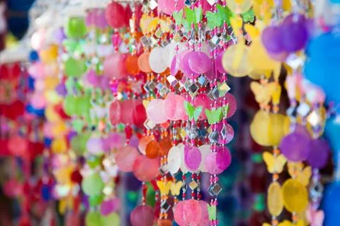 Ornament from Seashells Foto stock