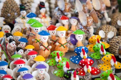 Ornament from Seashells Foto stock