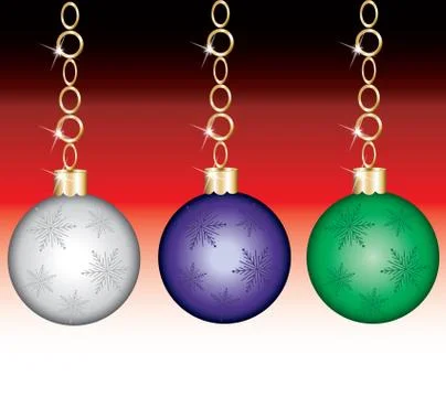 Ornament Set 3 Stock Illustration