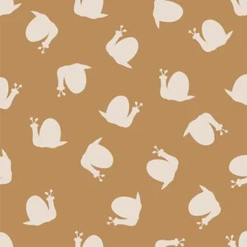 Ornament from snails Stock Illustration