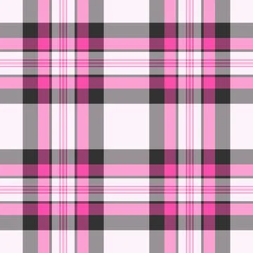 Ornament tartan vector pattern, antique texture background plaid. Crease fa.. Stock Illustration