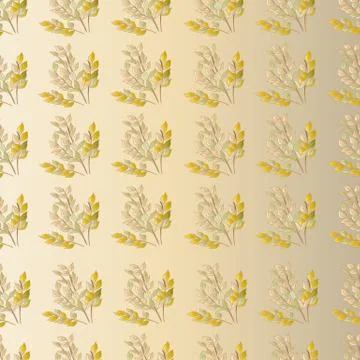 Ornament from twigs Stock Illustration
