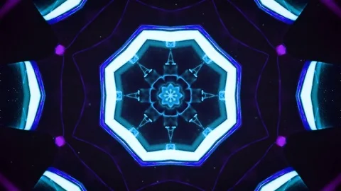 Ornament video with particles. Stock Footage 76920471