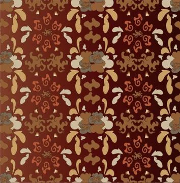 Ornament Wallpaper(background) Stock Illustration