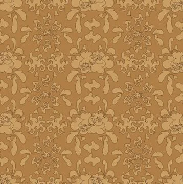 Ornament Wallpaper(background) Stock Illustration