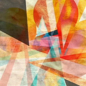 Ornamental abstract pattern Stock Illustration