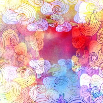 Ornamental abstract pattern Stock Illustration