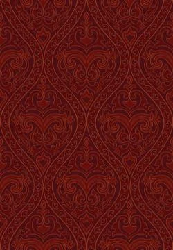 Ornamental abstract pattern. Stock Illustration