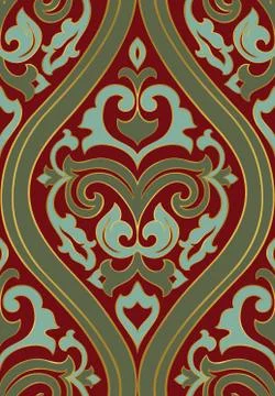 Ornamental abstract pattern. Stock Illustration