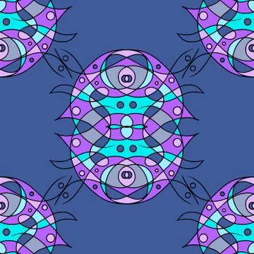 Ornamental Abstract Vector. eps10 Stock Illustration