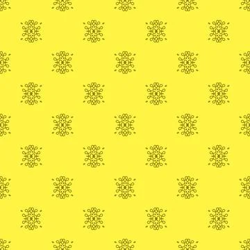 Ornamental Backdrop. Pattern Fill. Texture on Yellow. Element for Design. ... Stock Photos