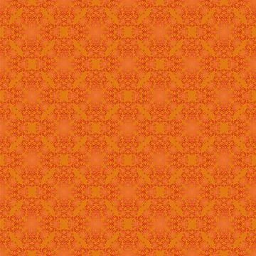 Ornamental Backdrop. Pattern Fill. Texture on Orange. Element for Design. ... Foto stock