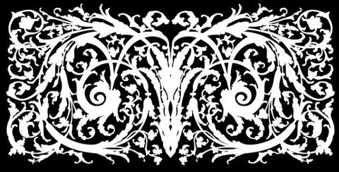 Ornamental background Illustrazione stock