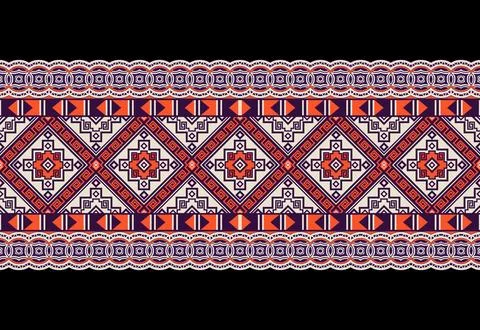 Ornamental Base Background Repeat All over Floral Texture Multi Colored Cre.. 스톡 일러스트