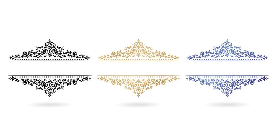 Ornamental Border Stock Illustration