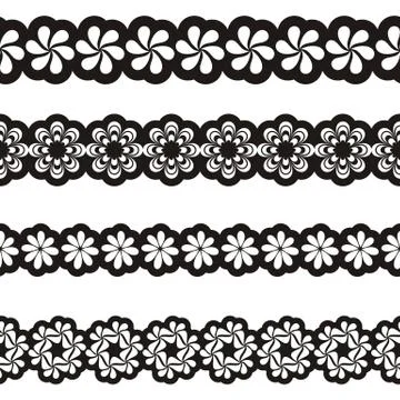 Ornamental borders イラスト素材