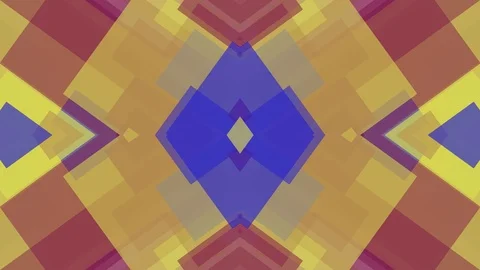 Ornamental colored moving shape pattern animation background New quality retro Stock Footage 117424562