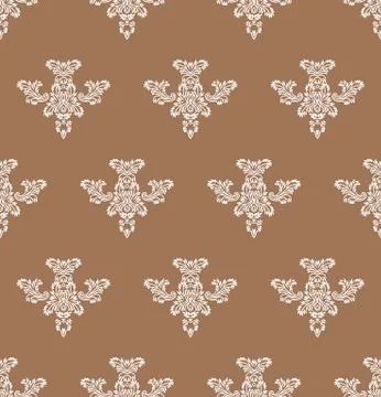 Ornamental floral luxury element pattern background for design in vintage sti Stock Illustration