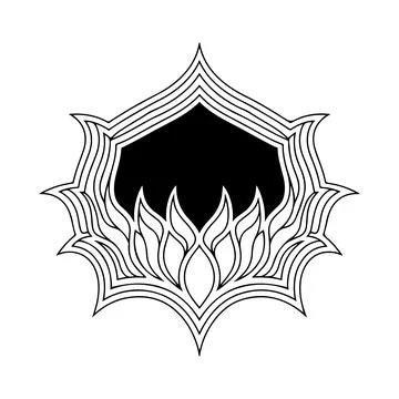 Ornamental frame vector design for decorative artwork 스톡 일러스트