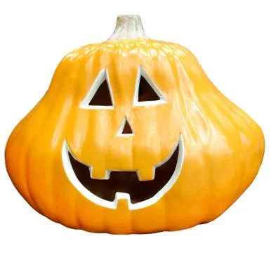 Ornamental Halloween pumpkin Fotos de archivo