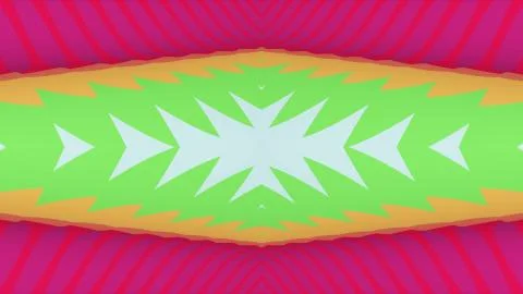 Ornamental kaleidoscope striped shape pattern illustration background New 스톡 일러스트