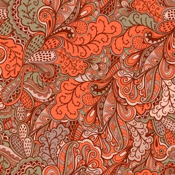 Ornamental lace pattern, background with many details, looks like crocheting  Stock Illustration