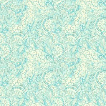 Ornamental lace pattern, background with many details, looks like crocheting  Illustrazione stock