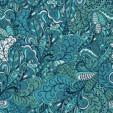 Ornamental lace pattern, background with many details, looks like crocheting  Stock Illustration