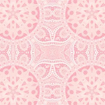 Ornamental lace pattern, circle background with many details, looks like croc Stock Illustration