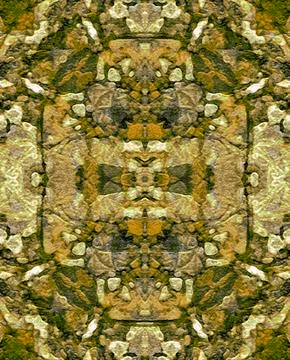 Ornamental medieval style background pattern Illustrazione stock