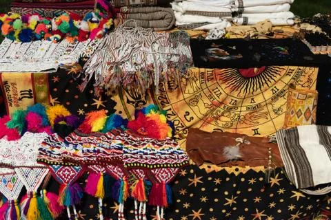 Ornamental objects from all over the world Stock Photos