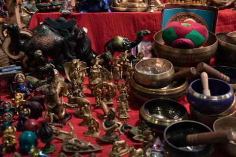 Ornamental objects from all over the world Stock Photos