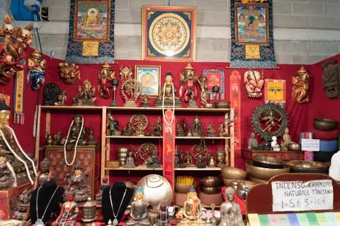Ornamental objects from all over the world Stock Photos