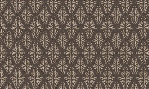 Ornamental pattern design Stock Illustration