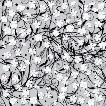 Ornamental pattern Ilustración de archivo
