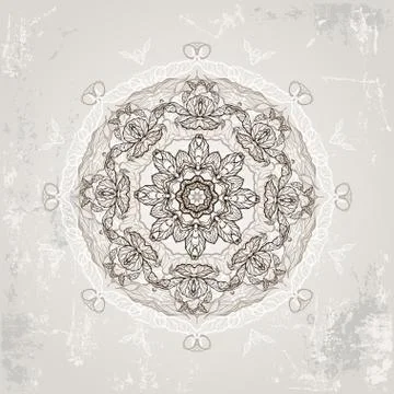 Ornamental pattern Stock Illustration