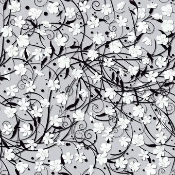 Ornamental pattern Ornamental seamless pattern design with flowers Copyrig... 스톡 사진