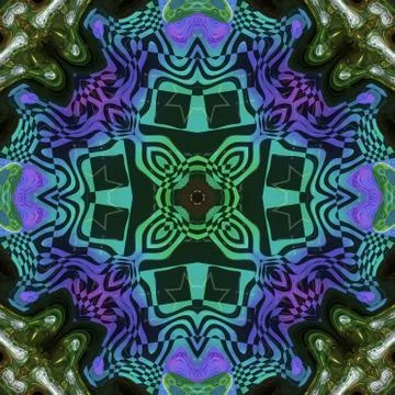 Ornamental pattern tile Stock Illustration