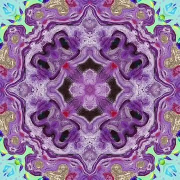 Ornamental pattern tile Stock Illustration