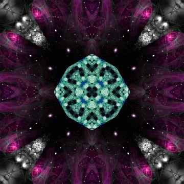 Ornamental pattern tile Stock Illustration