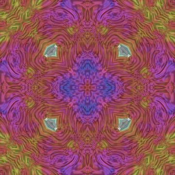 Ornamental pattern tile Stock Illustration