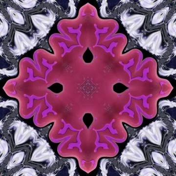 Ornamental pattern tile Stock Illustration