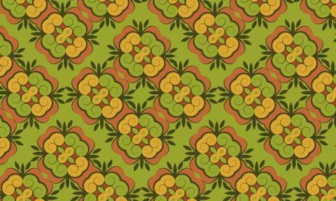 Ornamental pattern. Vector abstract background Stock Illustration