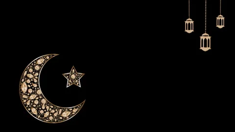 ORNAMENTAL RAMADAN ELEMENT Stock Footage 261260288