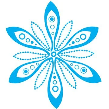 Ornamental round lace pattern, circle background with many details, looks lik Stock Illustration