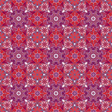 Ornamental round morocco seamless pattern. Orient traditional ornament. Oriental Illustrazione stock