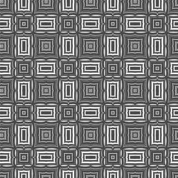 Ornamental Seamless Line Pattern Illustrazione stock