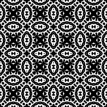 Ornamental Seamless Line Pattern Illustrazione stock
