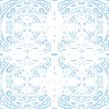 Ornamental seamless pattern. Abstract background can be used for wallpaper, w イラスト素材