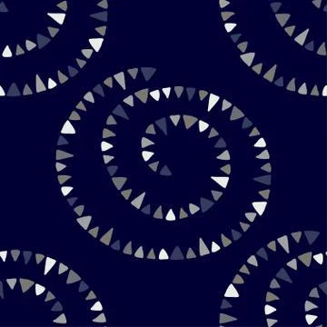 Ornamental seamless pattern can be used for wallpaper, website background, te Stock Illustration